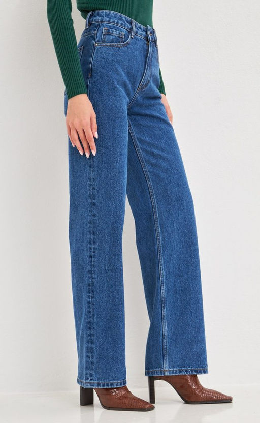 Джинсы Primm P222-0134 прямые женские синие  фото 14