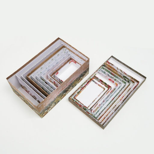 Набор коробок подарочных 10 в 1 «Счастливого Нового года», 32.5×20×12.5 — 12×7×4 см