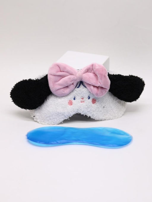 Маска для сна гелевая "Cute puppy", pink