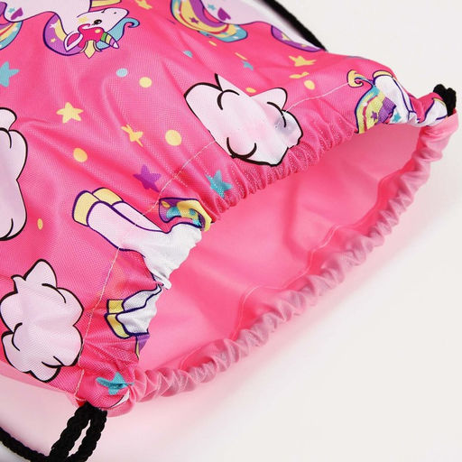 Мешок для обуви на шнурке, цвет розовый - Simaland фото 3