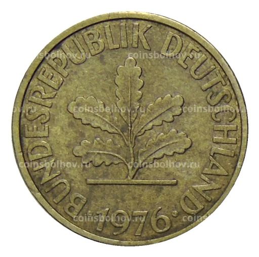 10 пфеннигов 1976 года F Германия