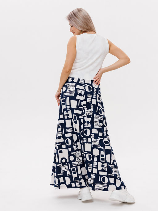 Юбка женская Ю-13 (кулирка) Темно-зеленая - Elenatex фото 12