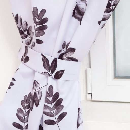 Комплект штор для кухни с подхватами Этель «Impression» 145×180 см - 2 шт., 100% п/э