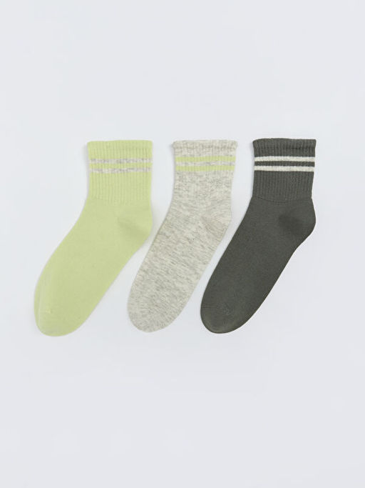 ?izgili Kad?n Soket ?orap 3l?