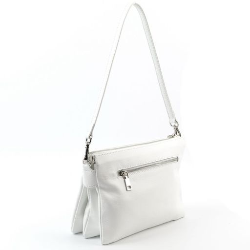 Женская кожаная сумка 6291-3 Вайт - Cidirro фото 3