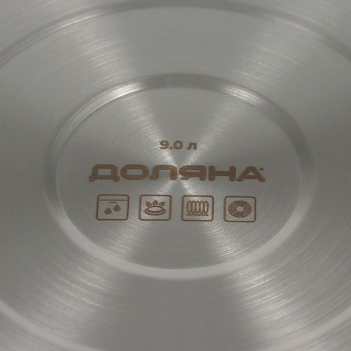 Кастрюля Доляна «Грейт», 9 л, индукция, нержавеющая сталь