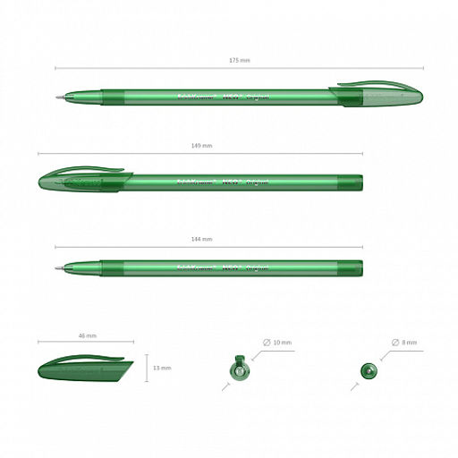 Цена за 50 шт. Ручка шариковая ErichKrause Neo® Stick Original 0.7, Super Glide Technology, цвет чернил черный (в коробке по 50 шт.)  фото 19
