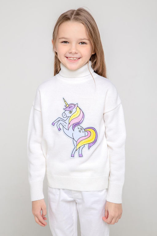 КВ 30119/ш/белый джемпер д/дев яс