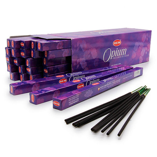 Благовония HEM sq Opium опиум уп-25шт 8 палочек