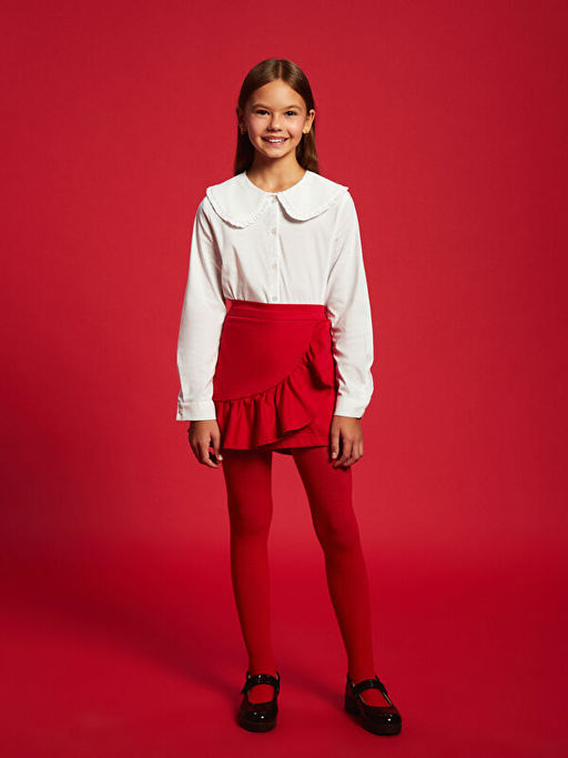 Beli Lastikli K?z ?ocuk ?ort Etek - Waikiki фото 4