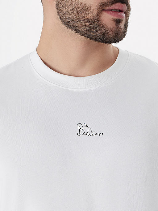 Футболка мужская белая с надписью