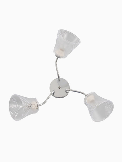 Люстра 12275/3CR, 3×40 Вт, E27, 62×18×20 см