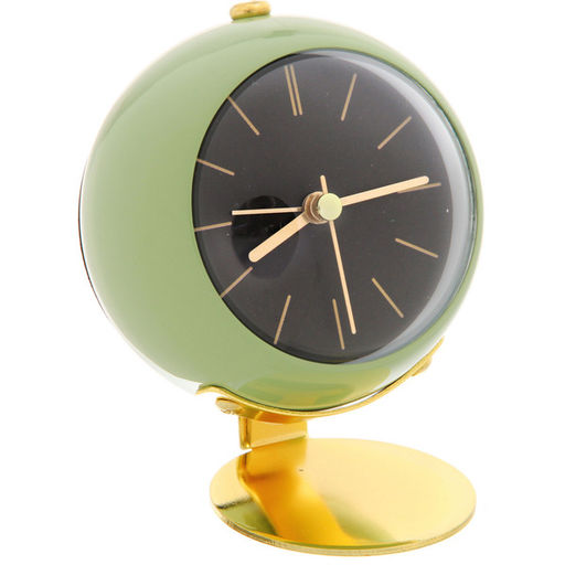 Будильник "ALICE" 8,5*5см оливковый