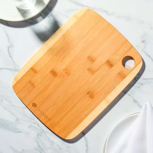 Доска разделочная бамбук 30.5х23х1 см прямоугольная Бамбук H-1568 (376772) /DANIKS/