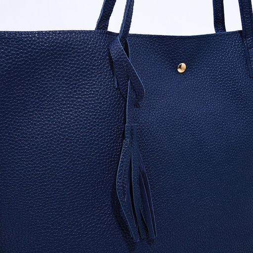 Сумка-тоут на магните, цвет синий - Simaland фото 7