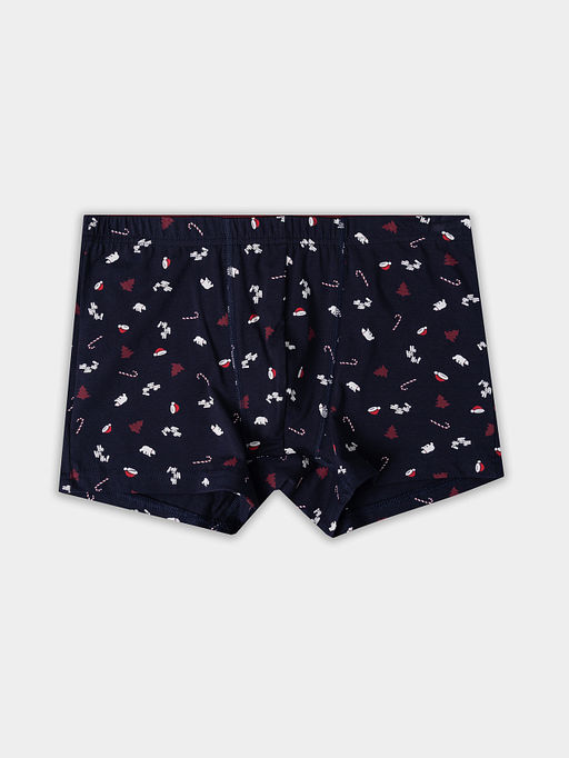 Цена за 2 штуки! Трусы боксеры мужские с новогодним принтом - Mark formelle фото 5