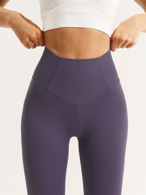 Леггинсы с высокой посадкой и широким утягивающим поясом - Eazyway фото 3