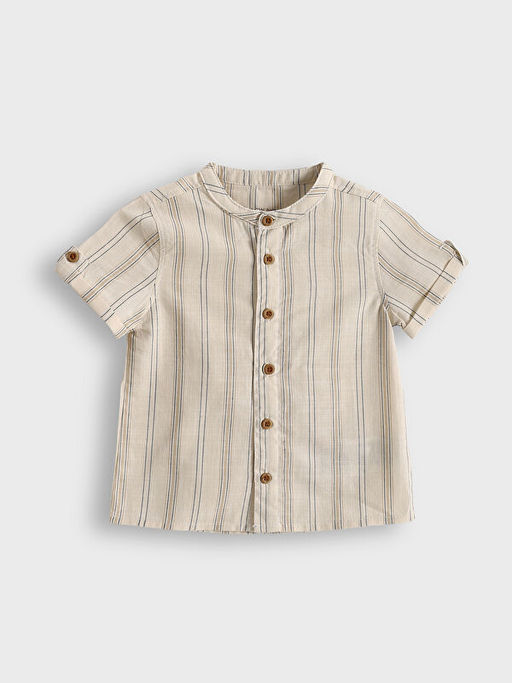 ?izgili Erkek Bebek G?mlek ve ?ort 2li