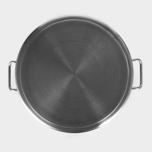 Кастрюля Hanna Knövell, 19 л, d=32 см, h=22 см толщина 0.8 мм, дно ТРС, толщина дна 4.4 мм, 201 сталь, индукция