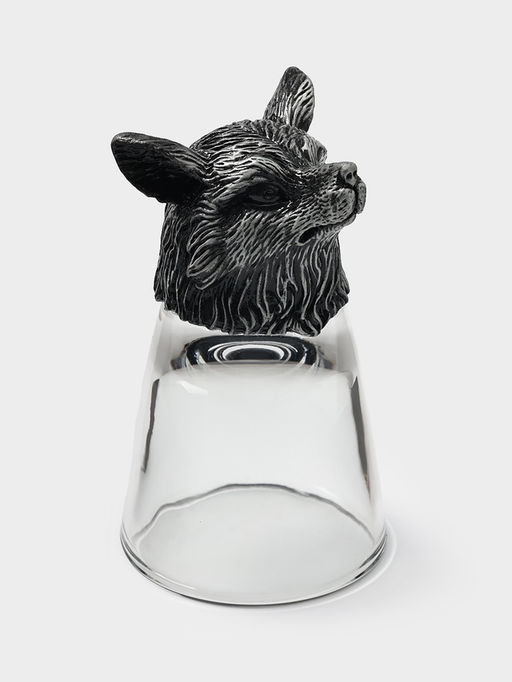 Подарочный набор рюмок-перевёртышей «Настоящему мужчине», на 3 персоны, рюмка 50 мл, стекло, металл