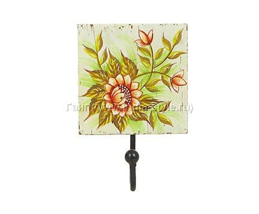 Вешалка-крючок (дерево,роспись) № Дж21304/С 2шт/уп - Ганг фото 2