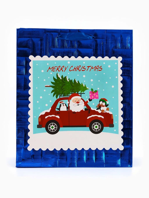 Набор подарочных пакетов «Новый год», 2 шт,  25,4 × 30,5 × 12,7 см