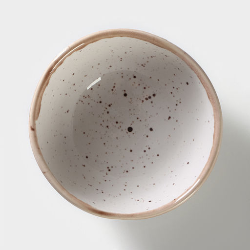 Соусник Хорекс Punto bianca, 200 мл, 10.5×5 см, фарфор, белый