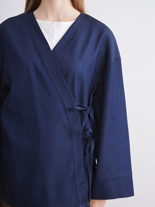 Kruvaze Yaka Kad?n Kimono