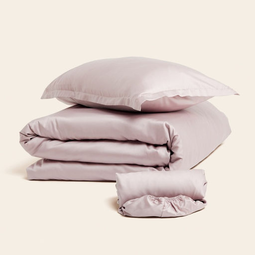 Простыня 2 спальная SL Home Tencel, 235×240 см, пудра, тенсель