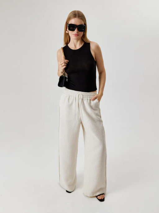 Concept club / Брюки жен. Cara молочный  фото 7