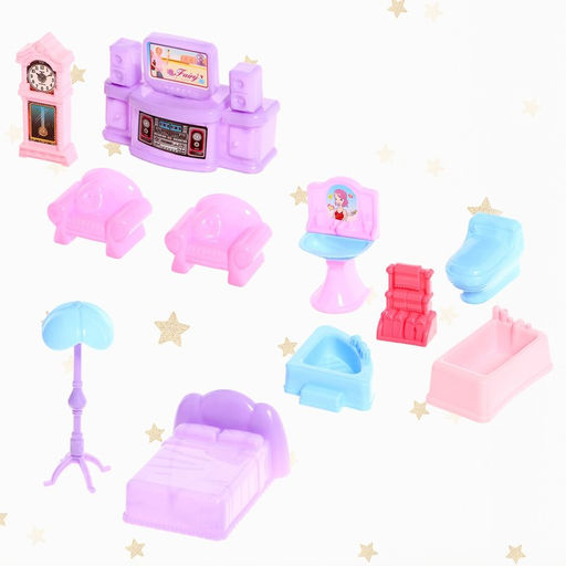 Кукольный домик, с аксессуарами