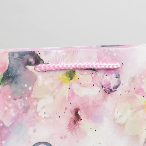 Цена за 2 шт. Пакет подарочный ламинированный, упаковка, С 8 марта, ML 21?25?8 см