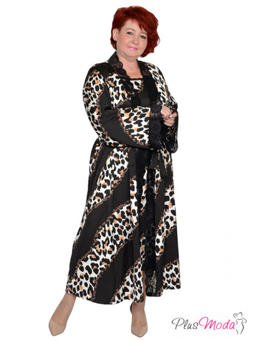 Халат Модель №1591 размеры 44-84 - Plusmoda фото 9