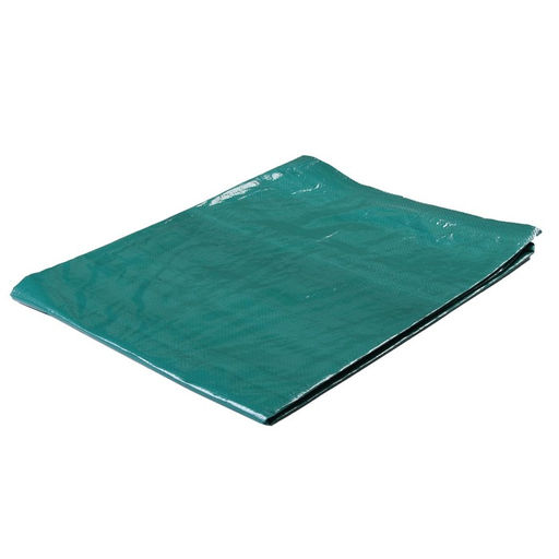 Тент защитный, 3×2 м, плотность 120 г/м², УФ, люверсы шаг 1 м, зелёный/серебристый