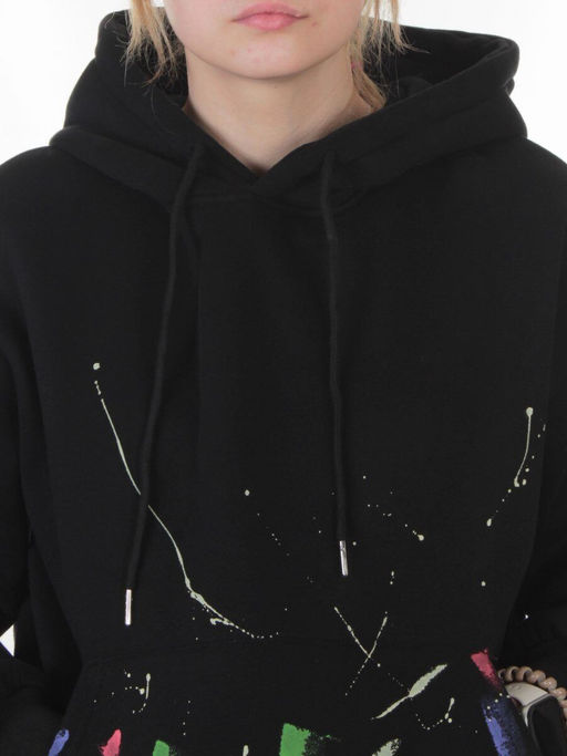 005 BLACK Костюм спортивный зимний женский (95% хлопок, 5% полиэстер)