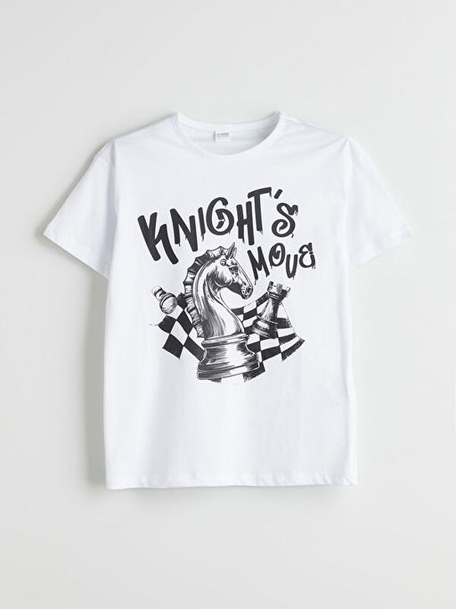 Bisiklet Yaka Erkek ?ocuk ?ortlu Pijama Tak?m?