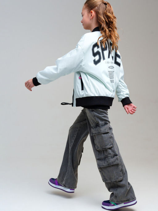 PlayToday / Ветровка-бомбер для девочки  фото 5