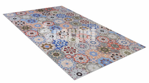 Коврик вырезной icarpet PRINT антискользящий (108) Плитка Паласио 100х150 S