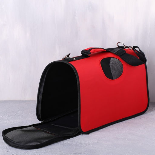 Сумка-переноска раскладная, каркасная Cats only 45x27x20 см - Пушистое счастье фото 5