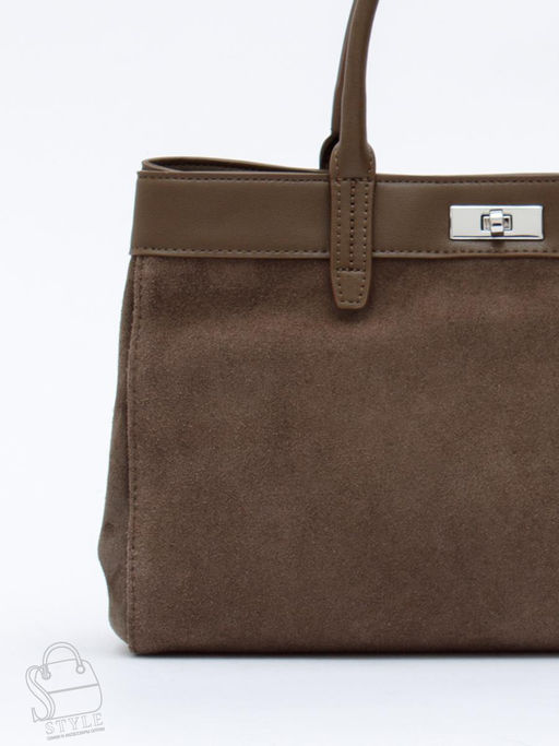 Сумка женская кожаная 999010NN gray Natale Navetta  в Новосибирске