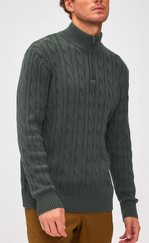 Джемпер P221-15-235 khaki - Fine joyce фото 6