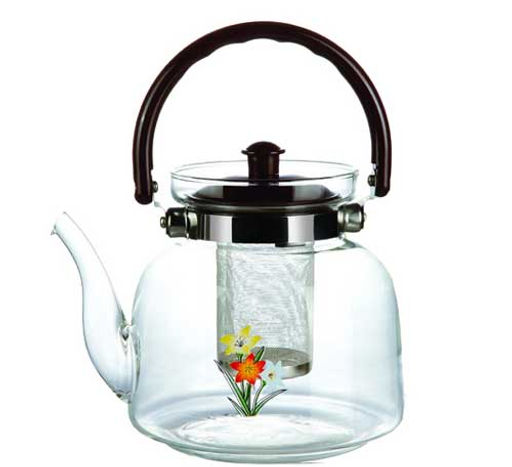 Чайник стекл. жаропрочный 0,6 л "Kelli", арт. 3005-KL