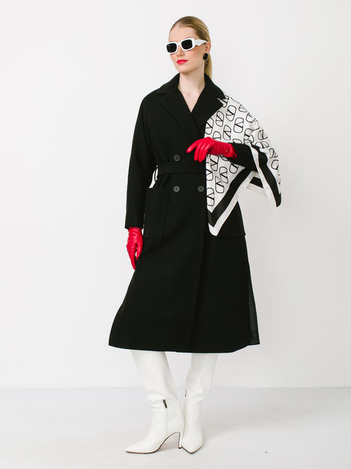 Большой мягкий очень нежный двусторонний платок - Tantino фото 2