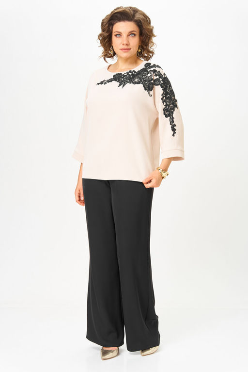 Костюм Rumoda 2278 бежевый, черный