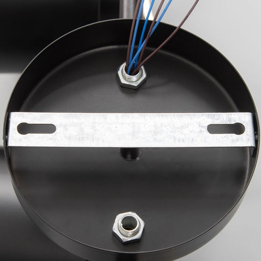 Бра «Сохата», 3хЕ27, 40 Вт, 60×15×22 см, чёрный с золотом