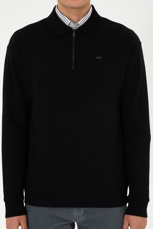 Erkek Siyah Sweatshirt - U.s. polo assn фото 6