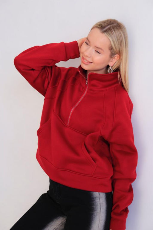 Martichelli Свитшот красный  фото 7