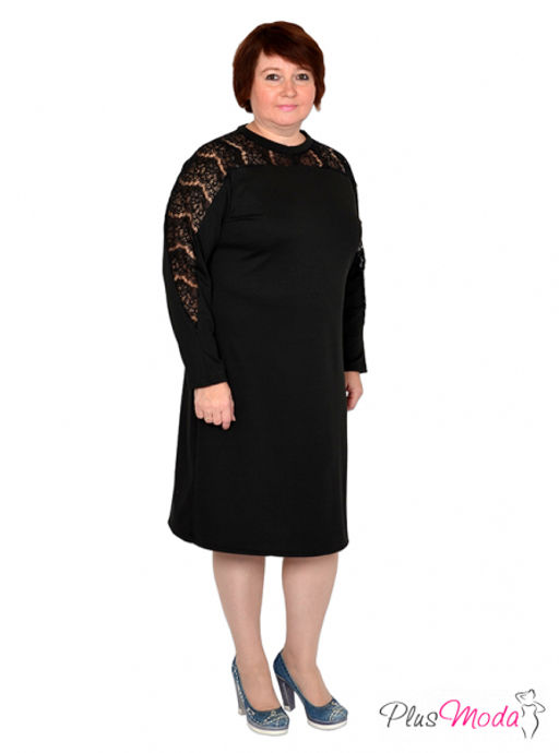 Платье Модель №495 размеры 44-84 - Plusmoda фото 10