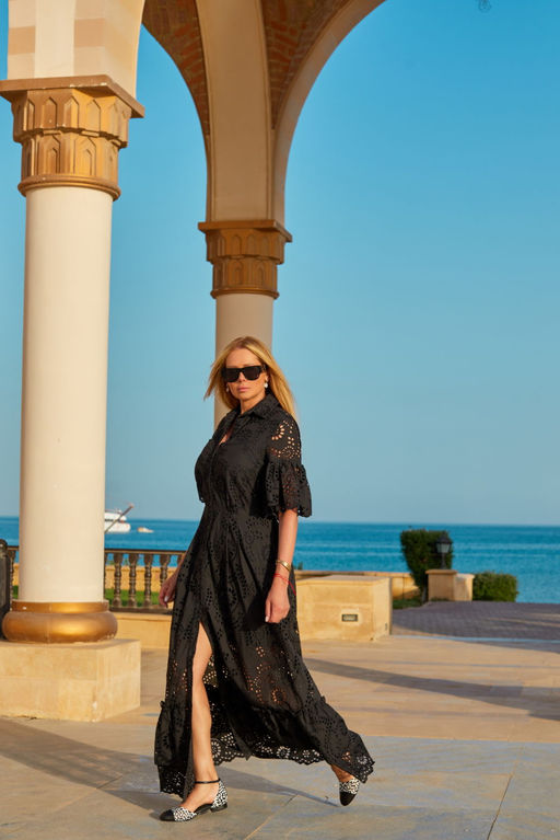 Платье Vesnaletto 3726-Р черный  фото 5