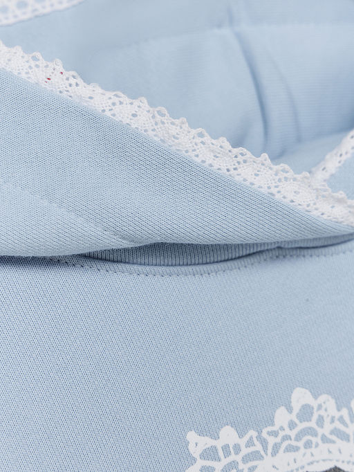 Худи для девочек голубое - Mark formelle фото 8